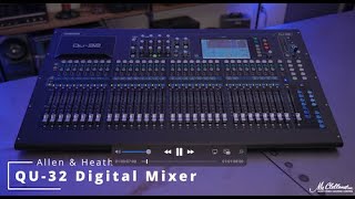 Allen & Heath QU 32 Digital Mixer   McClelland Inc