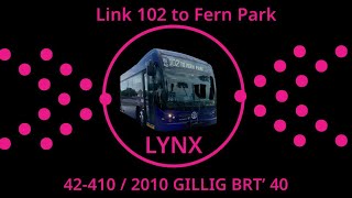 42-410 on Link 102 to Fern Park (FULL RIDE!!!)