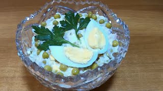 Теперь готовлю такие салаты из сельди. Просто и вкусно.