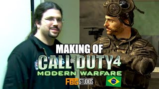 🎬 VÍDEO RARO: Estúdios da Infinity Ward em 2007 durante a produção de Call of Duty 4 Modern Warfare