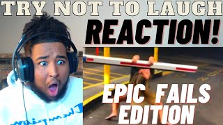 THIS WAS TOUGH | Try Not to Laugh Challenge! Funny Fails (REACTION)