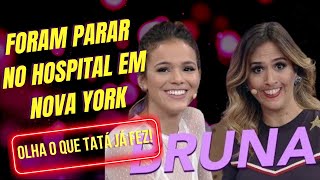 BRUNA MARQUEZINE E TATA WERNECK FORAM PARAR NO HOSPITAL EM NY