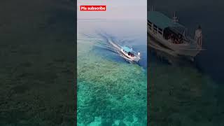 Beautiful sea view with ship #shorts #viralshorts #trending #trendingvideo #fun