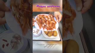 Deliciosas papas arrieras, especial diabéticos.  Súper tapa andaluza  #receta #recetas #food