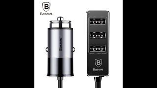 Baseus Enjoy Together Four Interfaces Output Patulous Car Charger