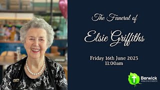 16 June 2023, The Funeral of Elsie Griffiths