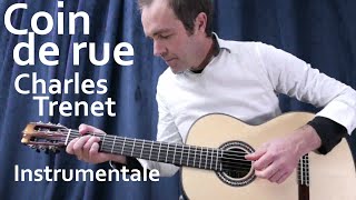 Coin de rue (Charles Trenet | fingerstyle + tablatures)