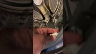 How to remove lint from #lgthinq washer dryer