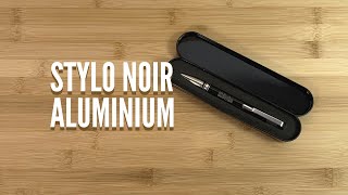 STYLO ALUMINIUM NOIR