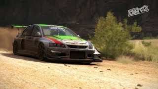 Colin McRae: DiRT 2 - Mitsubishi Lancer Evolution IX - Kane Creek, Utah