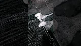 cleaning of car ac condenser