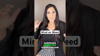 How Weed Hacks Your Brain! #shorts @DrGazalBharara