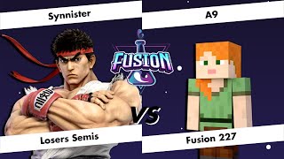 Fusion # 227 - Synnister (Ryu) vs A9 (Steve) - Losers Semi-Finals