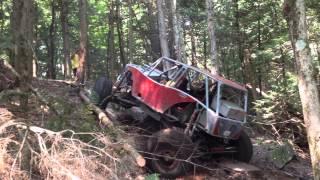 Destroyer Buggy on the Back Forty Trail Impossible obstacle