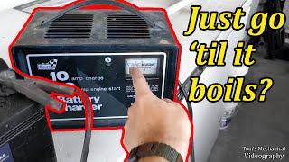 How To Use an Old school Analog Battery Charger