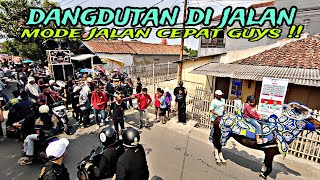 wow mode jalan cepat !! dangdutan di jalan guys - cuta muda