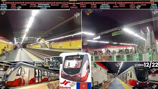 12/22 +5horas Camino por todo el Metro de Quito!! IDA VUELTA de Terminal Terrestre Quitumbe Labrador