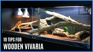 STOP Substrate Scratching Glass & Insect Escapes! - Best Pet Reptile Tips for a Wooden Vivarium