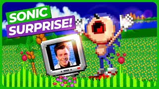 Sonic gets Rick Rolled! 🫢 #sonicsurprise