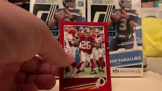 2020 Panini Donruss Football Hanger Box Opening and Unboxing