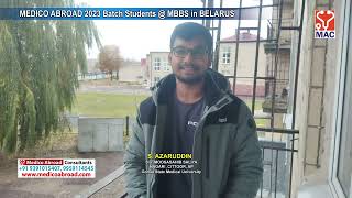 MEDICO TESTIMONIAL | AZARUDDIN 1ST YEAR STUDENT FROM GOMELSTATE MEDICAL UNIVERSITY, BELARUS