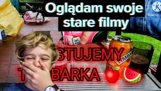 OGLĄDAM STARY ODCINEK Z TESTOWANIA TYMBARKA 🍎🍉 Z FILIPEM