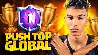 PUSH EM BUSCA DO TOP 1 (ESTOU DE VOLTA) - CLASH ROYALE