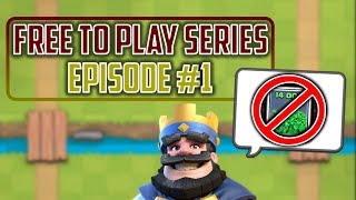 WE WENT FOR A WORLD RECORD!? // Clash Royale Free to Play Series Episode #1