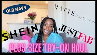 Collective Plus Size Try On Haul | Matte Collection | SHEIN | Old Navy & More | Quiara B