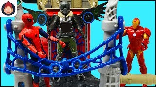 Marvel Spider Man Homecoming Marvels Vulture Attack Playset Unboxing & Iron Man Spiderman Toys