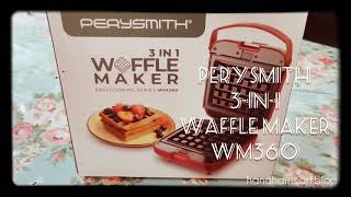 PerySmith 3in1 Waffle Maker WM360