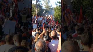 Armenians protest for Artsakh 🇦🇲✊🏻