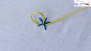 Ribbed Spider Wheel In Hand Embroidery Stitches Tutorial