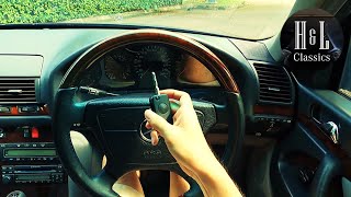 Mercedes-Benz S-Class W140 POV Walkaround and Drive in 60FPS (ASMR - No Voice)