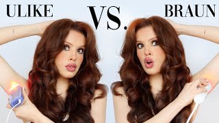 IPL Hair Removal | Ulike vs Braun Comparison