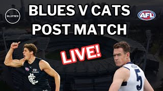 CARLTON V GEELONG | AFL 2024 | Round 7 Post Match | LIVE