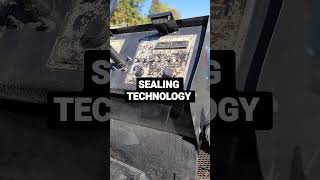 🤔🤔 ASPHALT SEALING TECHNOLOGY! #shorts #drivewaysealing