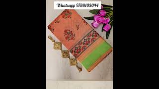 Cotton sarees collections