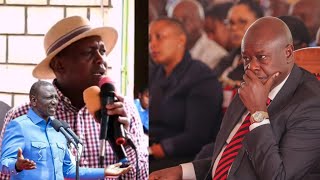 OSCAR SUDI DELIVERS RAW MESSAGE FROM WILLIAM RUTO TO RIGATHI GACHAGUA