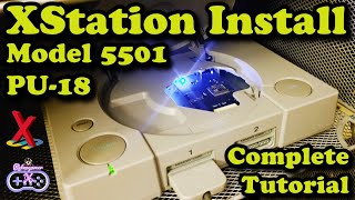 XSTATION ODE Installation - Unleash Next-Level Retro Gaming!!! PlayStation (5501 PU-18)