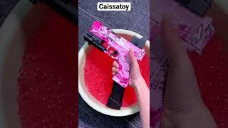 Who needs one to start a war with your siblings?😈 #gelblaster #caissatoy #orbeez #glock #pink #fun