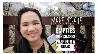 MAKEUPDATE | Recent empties, purchases, and prepping for a break