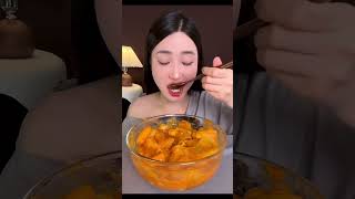 Mukbang Tteokbokki ngày mưa. Mời cả nhà mình ạ #mukbang #fruitsong #amthuc #cooking #childhoodfavori