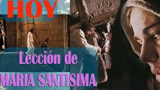 16 - hermanos os mando lección de hoy de Nuestra Madre Virgen María - TAMBIEN CRISTO TUVO SOLEDAD