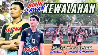 TRISNA FT AGIL BIKIN LAWAN KEWALAHAN🔥AYUNDA 🆚 MERPATI REBORN || DANDIM CUP XII 2024 PAMEKASAN