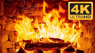 🔥 Relaxing FIREPLACE ( LIVE 3 Hours) with Burning Logs and Crackling Fire Sounds for Stress Relief