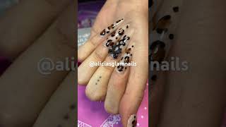 Cheetah print using ENC tips#nailsnailsnails #nailart #naillover