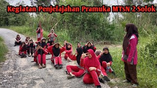 Seru....!! Penjelajahan Pramuka MTsN 2 Solok