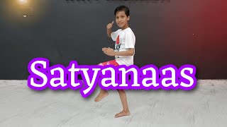 Satyanaas Dance Cover | Kartik Aaryan | Chandu Champion | Sadiq Akhtar Choreography|Kids Dance Cover