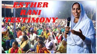 EstherRaniTestimony Pastor P.T Vergis Garu Message